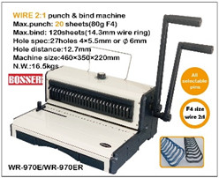 MÁY ĐÓNG LÒ XO KẼM BOSSER WR 970E